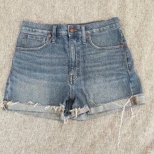 Madewell High-Rise Denim Shorts - 27